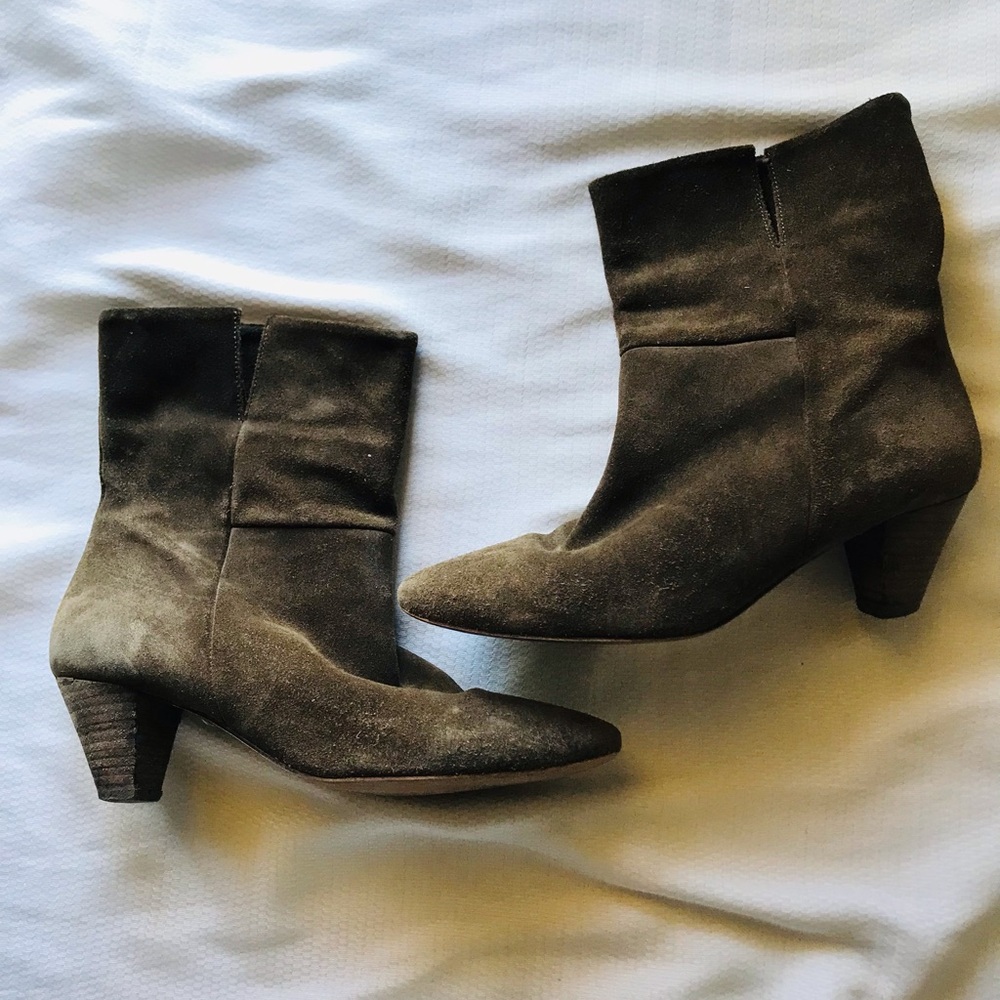 Free people Olive Suede Ankle‎ Boots - Picture 2 of 8